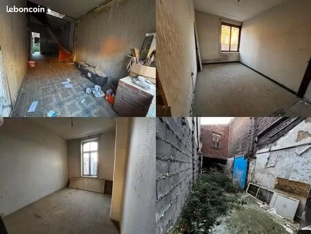 maison à rénover 85m2 - cave + dépendance