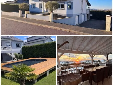 maison / standing – 165 m² – 5 chambres – piscine – sous-sol complet – quartier prisé - sa