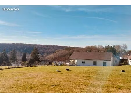 maison neuve plein pied au calme