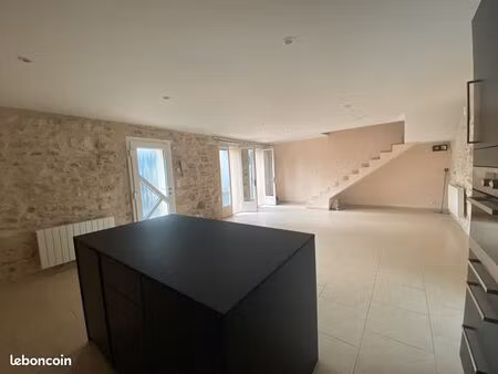 appartement duplex - 76 m2 - 3 pièces