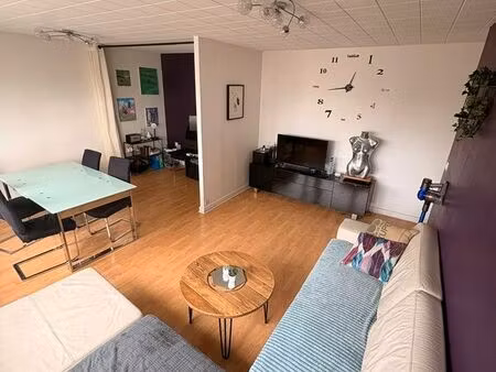 appartement t3 – 5 pièces – 2 chambres – mons-en-barœul + local à vélo ( à 5 minutes de li