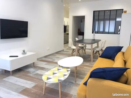 f2 neuf  meublé yutz 46m2 entrée indépendante/clim/parking