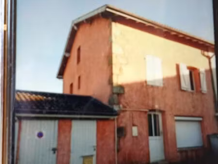maison de bourg avec grand garage