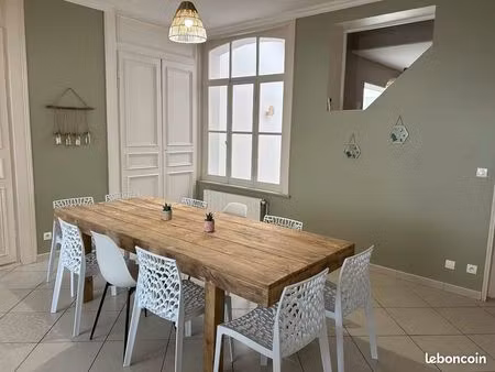 maison de ville avec grand garage 5 chambres