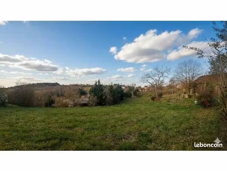 terrain 2400 m² serres-sainte-marie