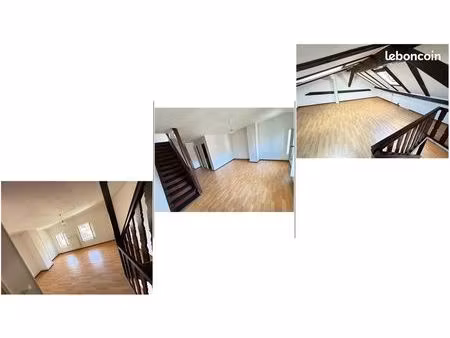 loue appartement triplex de 60 m² - 3 pièces