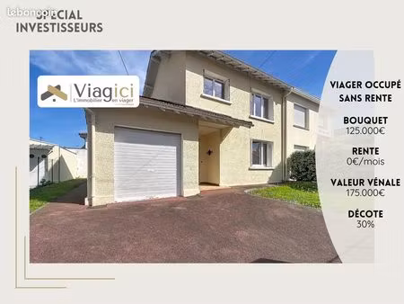 maison en viager 4 pièces 70 m²
