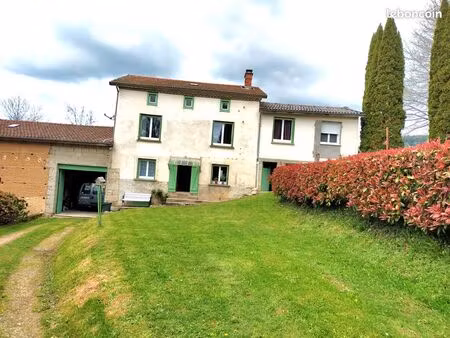 maison avec dépendances + terrain constructible 2922 m²