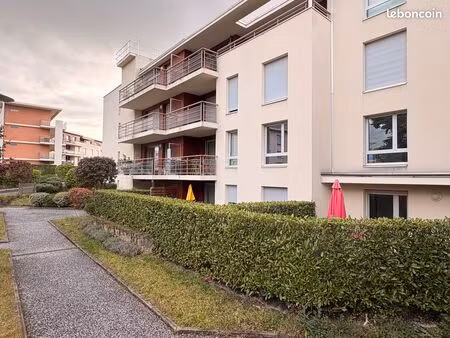 appartement 2 pièces jardin garage cave