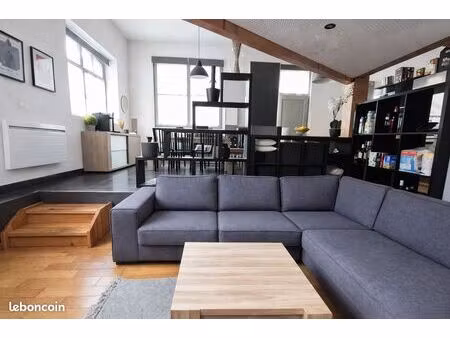 mouvaux/tourcoing - quartier blanc seau: loft t2