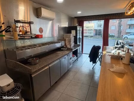pizzeria clé en main – centre-ville de beauvais – excellent emplacement 34000 euros