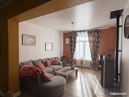 maison mitoyenne 145m2 - 5 chambres - secteur faubourg de mons