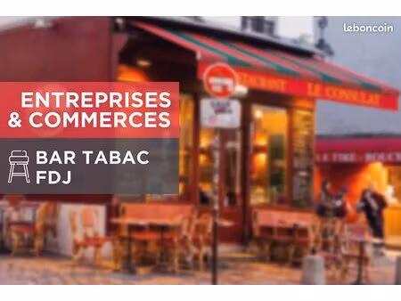 bar  fdj  tabac 100 m² lamorlaye