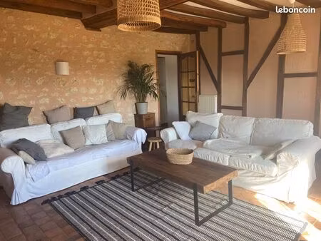 vends charmante maison en pierre - 114 m² - dame marie (61130)