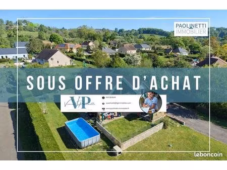 vente | maison de village | 5p | 3ch | 86 m² | lucq-de-béarn | expo sud | terrasse · balco
