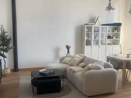 appartement t2 57 m² lumineux style loft – centre-ville – parking + cave