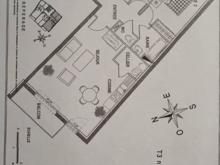 appartement 3 pièces 63m2