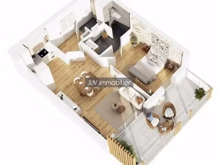 appartement 2 pièces 45 m²