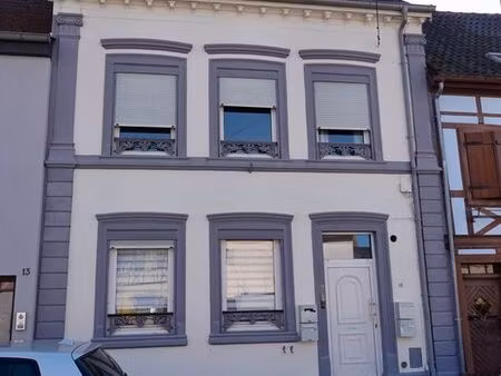 immeuble rapport à rénover – 185m² – 5 lots – bischwiller 67