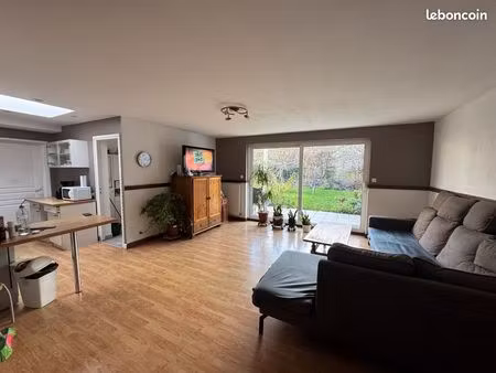 exclusivité -plain-pied d'exption 117m² -3 chambres -double garage