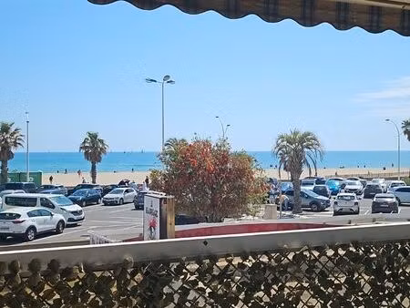 vente appartement vue mer traversant