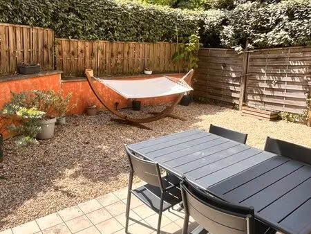 appartement 3 pièces avec jardin