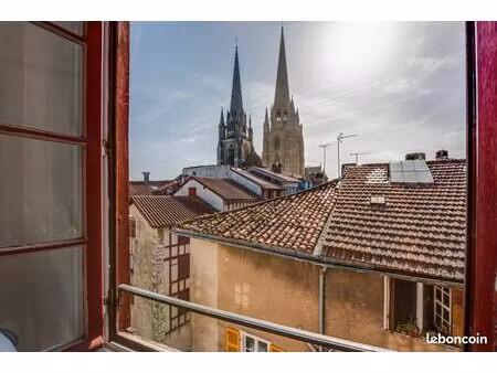 duplex traversant rempart cathedrale 2ch + mezz