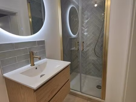 charmant f2 rénové avec extérieur privatif – centre-ville  au calme