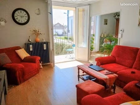 appartement t4 74 m² box et cave  nevers sans frais d'agence  prix négociable