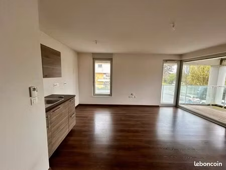 appartement 2p jardin des deux rives