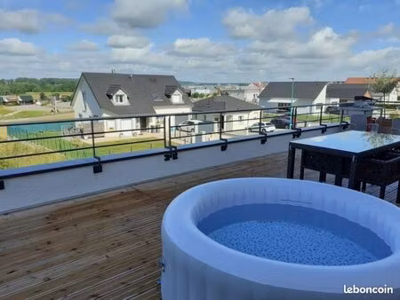 f4 terrasse + garage