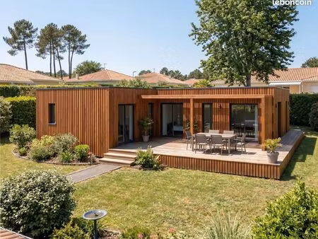 terrain avec maison neuve en bois 100% clé en main