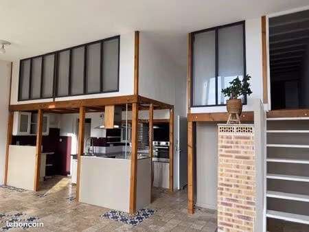 loft 95/115m2 bbc terrasse park métro  lille hellemmes