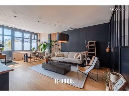 ancien atelier au design contemporain – 2 pièces – 58 m² – espace exterieur – schiltigheim