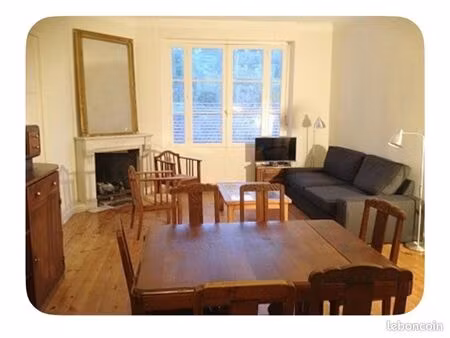 biarritz f2 60m2 -bail mobilité /etudiant