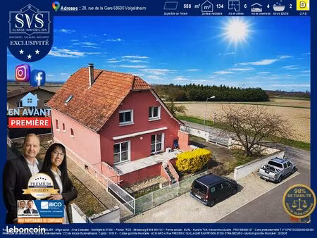 maison 6 pièces 134 m²