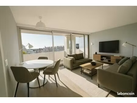 appartement 72m² entièrement rénové - rue pierre mauroy  lille-centre - garage sécurisé en