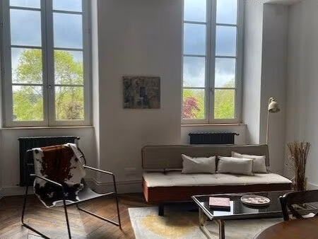 loue t2 de 76 m2 meuble centre oloron