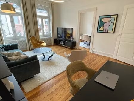 appartement 3 pièces - quartier orangerie à strasbourg