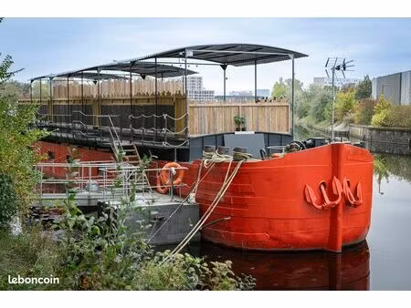 péniche gabriel – strasbourg – investissement rare