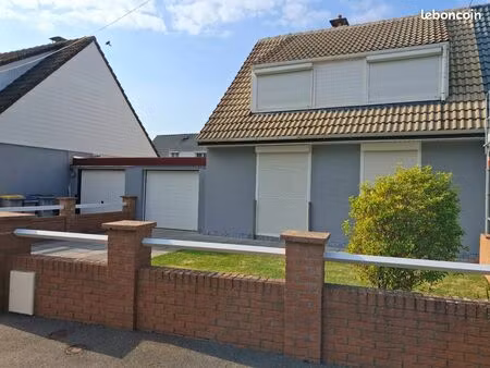 maison semi-mitoyenne 84 m² – 3 chambres – garage – parcelle 220 m² – saint-léonard