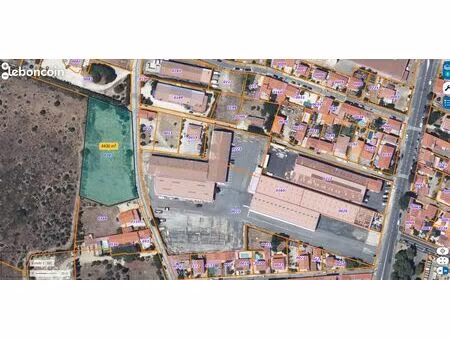 terrain 4400 m² perpignan polygone nord non constructible