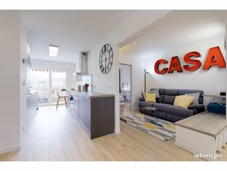 annemasse centre - t5 90m² 4 chambres balcon parking cave