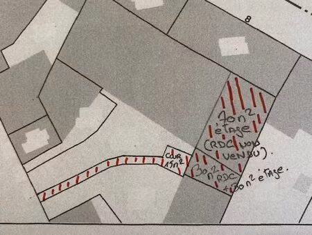 immeuble avec petite cour pour tous projets
