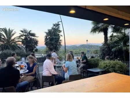 bar à vin & tapas – licence iv – terrasse vue pyrénées – emplacement n°1 – pau