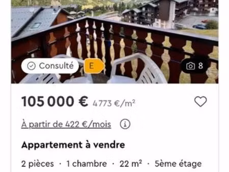 a vendre appartement