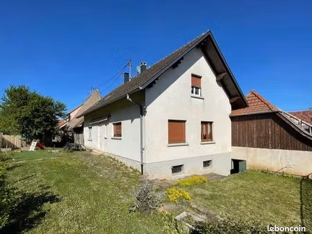 ? maison familiale 134 m² – 4 chambres + suite parentale – jardin s/o – 10 min colmar