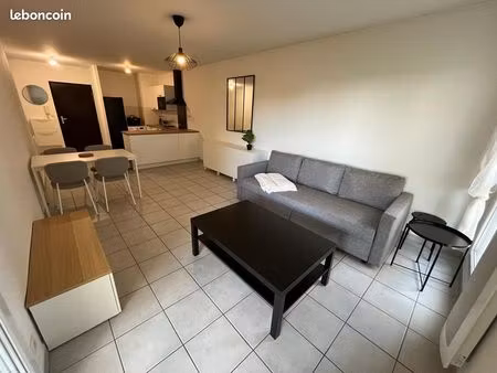 t3 meublé – 64m² – proche université & hôpital