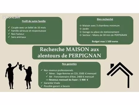 recherche maison à moins de 30 minutes de perpignan