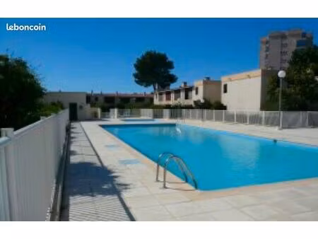 argeles plage t3 meublé + piscine + tennis + parking